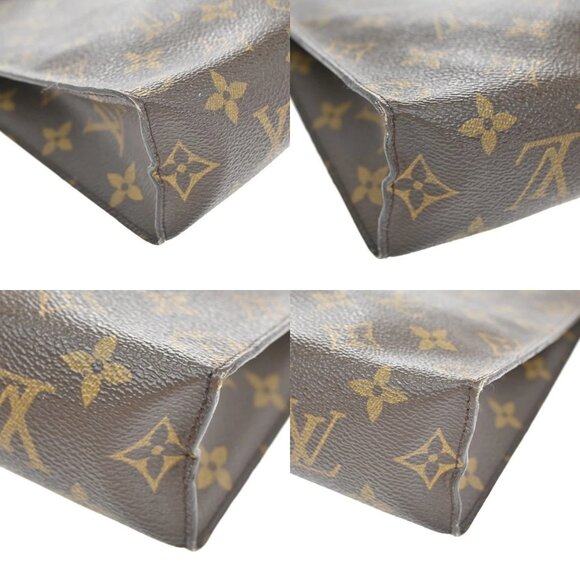 LOUIS VUITTON Poche Toilette 26 Clutch Hand Bag Monogram Leather M47542 01EF413 - Picture 7 of 16